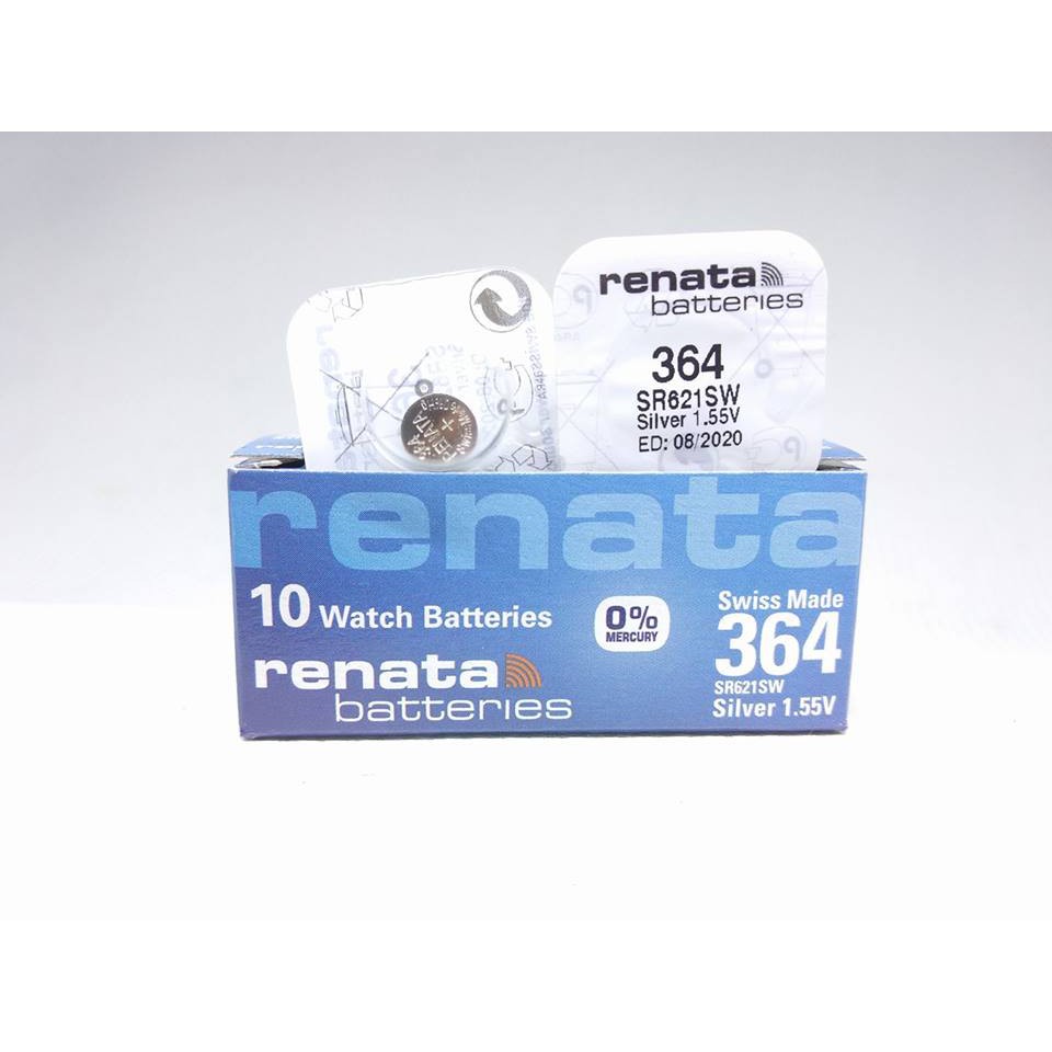 BATERAYY BATERAI BATRE JAM TAGAN RENATA SR621SW RENATA 364 RENATA SR621SW ORIGINAL