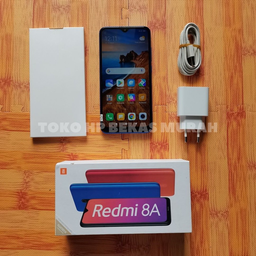 Hp second murah Xiaomi Redmi 8A  2/32GB / hp seken murah / hp bekas murah