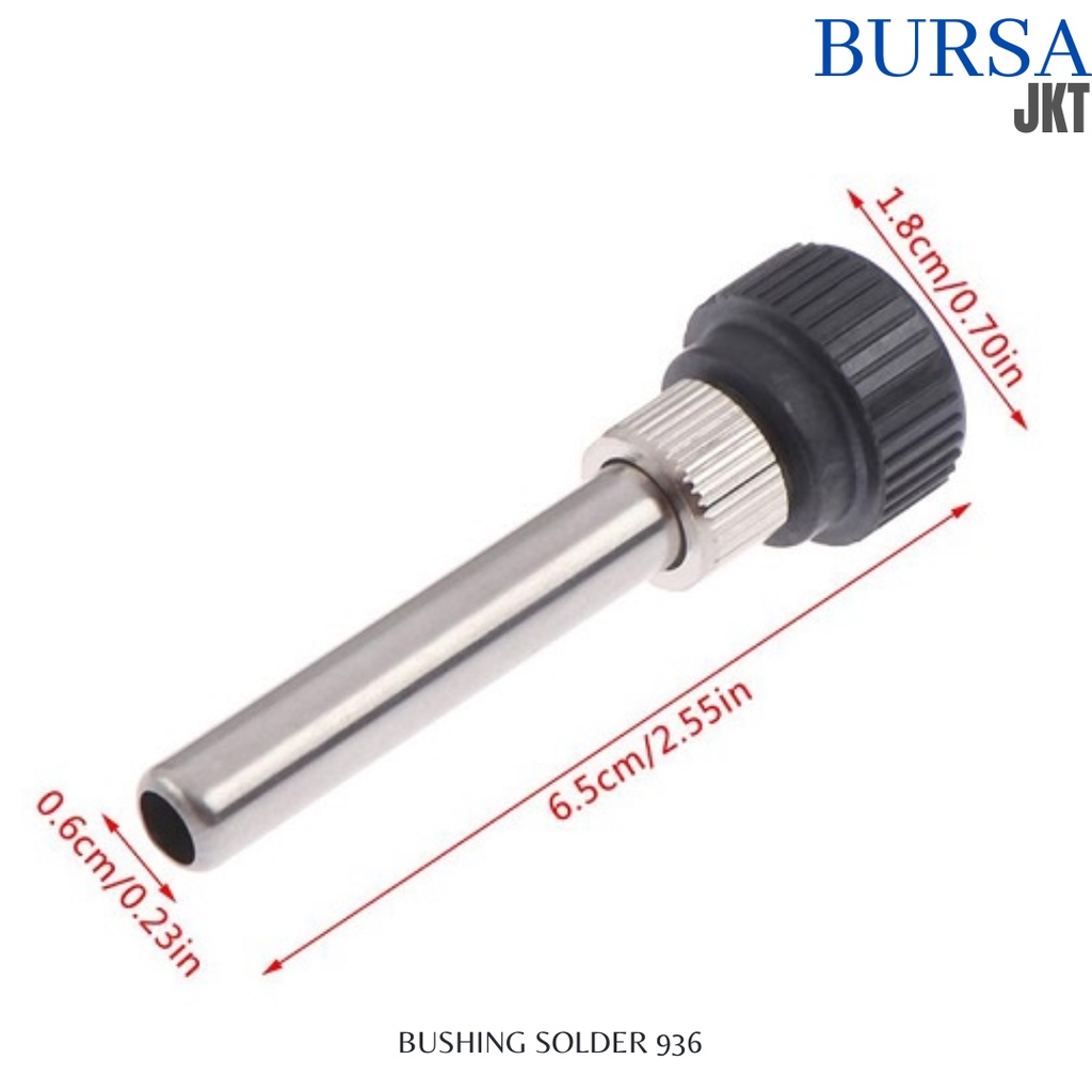 BUSHING SOLDER ADAPTER 852 936 937 898D 907 HEATER BARREL ADJUSTABLE