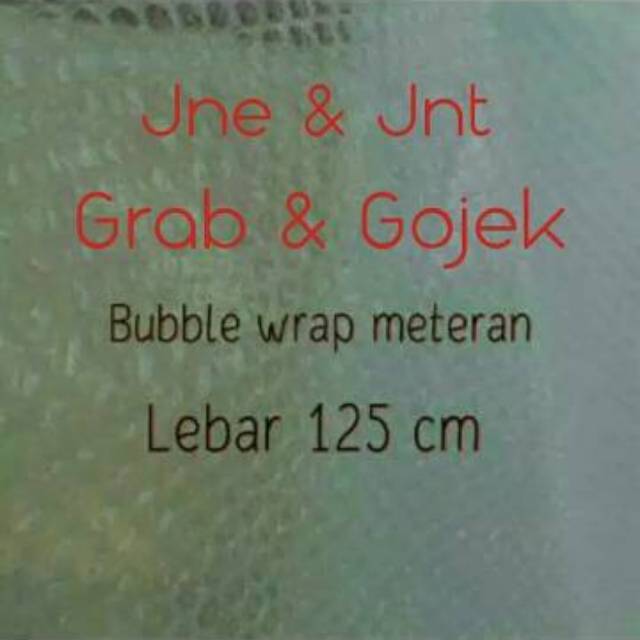 

Bubble Wrap 1 meter atau 100 cm x 125 cm. Lokal Banjarbaru Saja