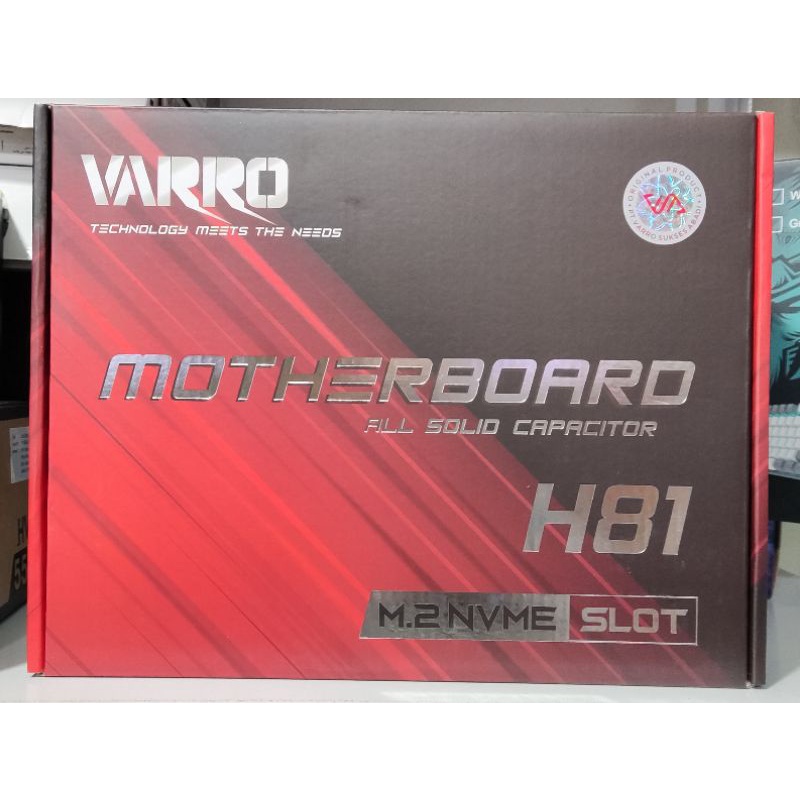 MAINBOARD H81 VARRO INTEL LGA1150 NVME