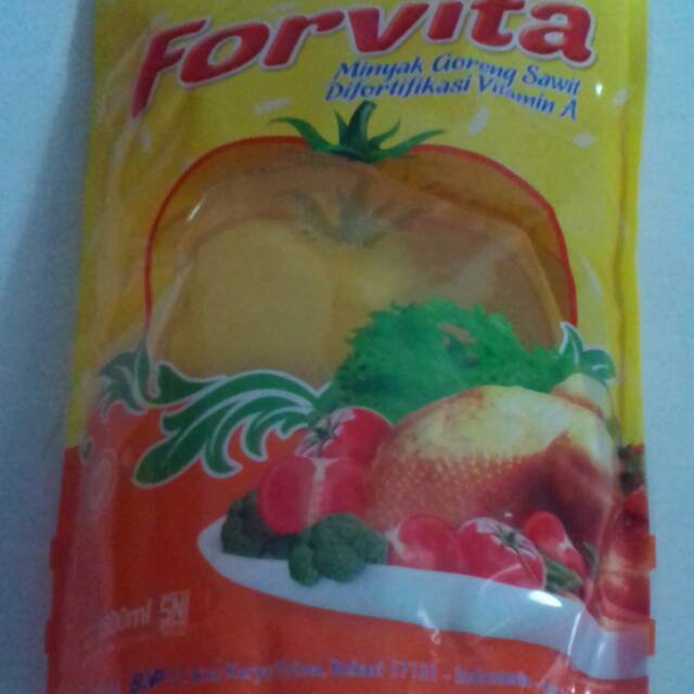 

Minyak goreng Forvita isi 1,8ml