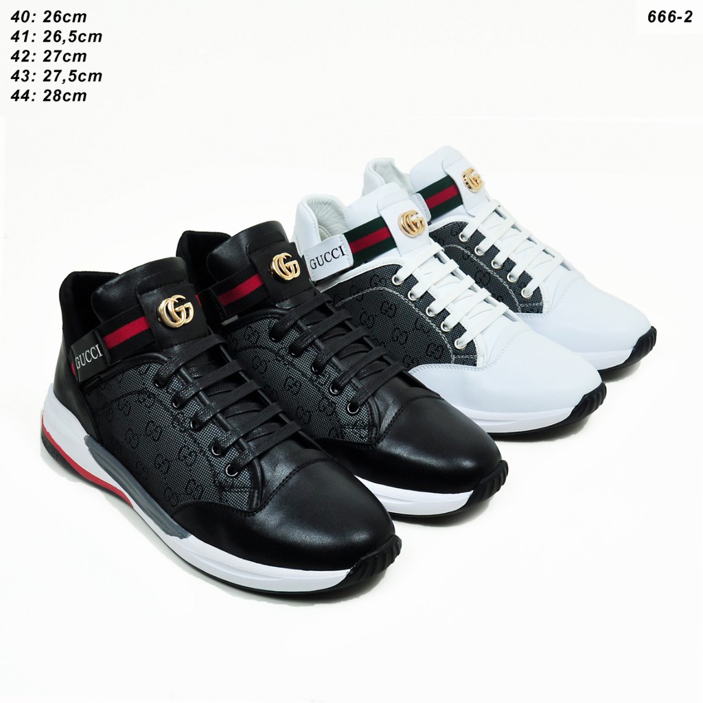 SEPATU PRIA SNEAKERS GUCCI GG SUPREME 666-2 LAV