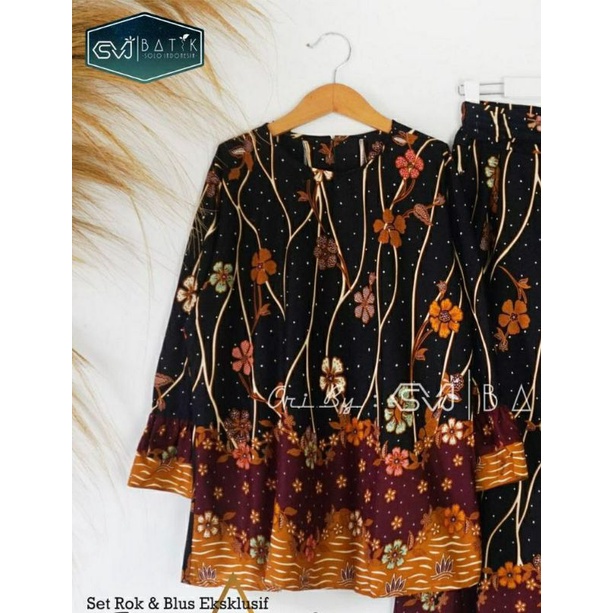 atasan batik wanita / blouse batik primis cantik