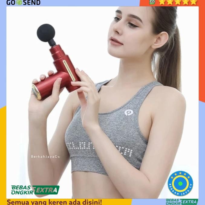 Han River Massage Gun Alat Pijat Portable Massager Gun Pijat Elektrik