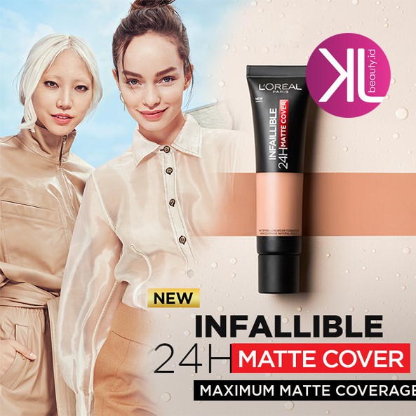 READY WARNA BARU L'OREAL Infallible 24H Matte Cover Foundation