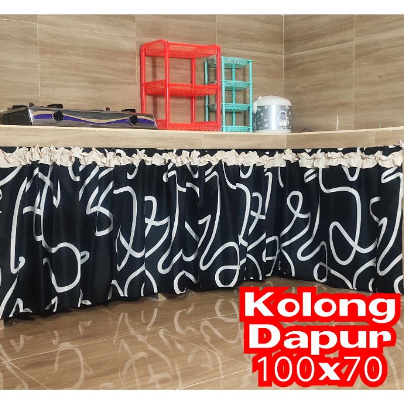 GORDEN KOLONG DAPUR TER LENGKAP MOTIF NYA