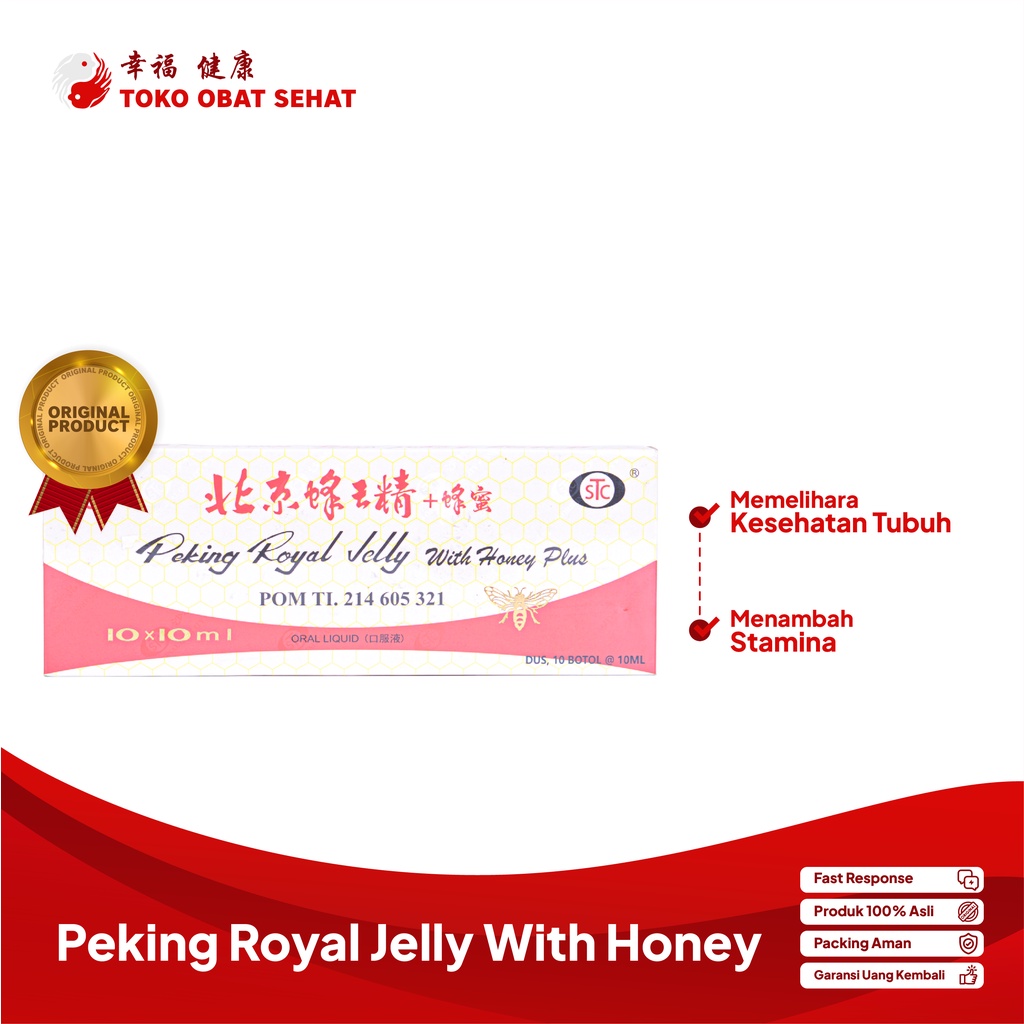 PAKING ROYAL JELLY WITH HONEY PLUS - SUPLEMEN KESEHATAN HERBAL