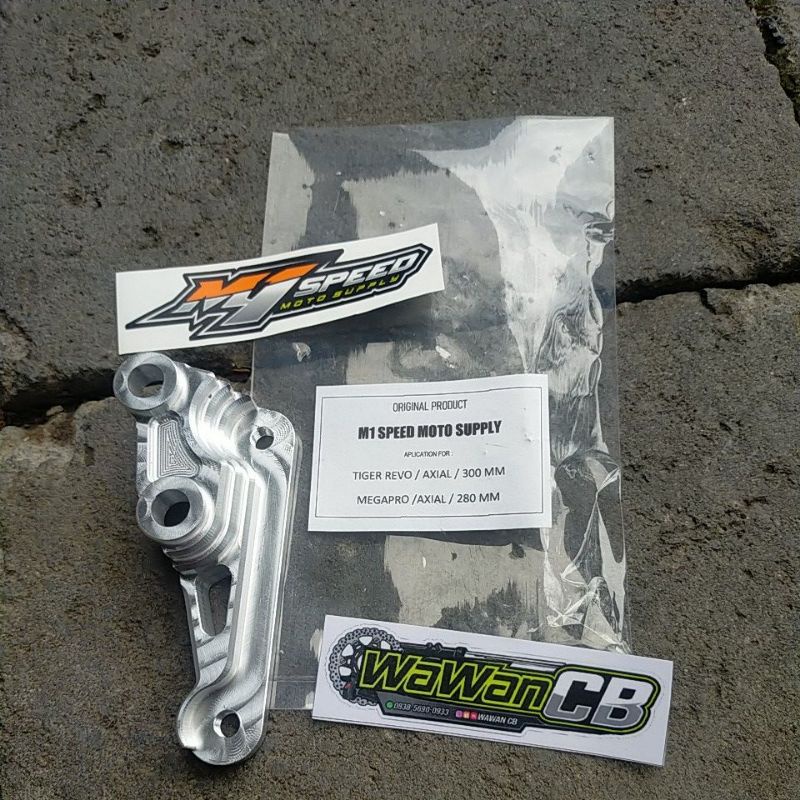 Breket Brembo Axial PNP Skok Tiger Revo Megapro Tirev Disc 300 M1SPEED
