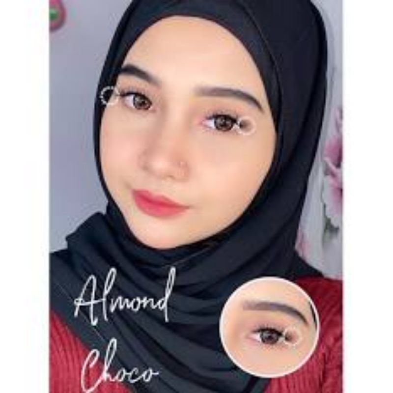 SOFTLENS FUZZY EOS ALMOND CHOCO 14.5MM