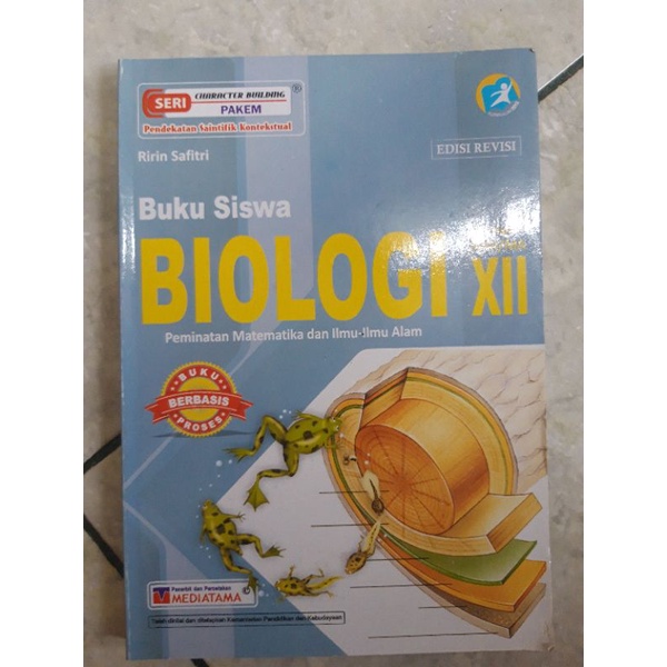 Mediatama Buku Siswa Biologi Peminatan kelas 10 11 12-1