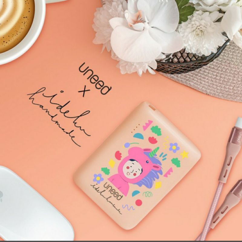 Powerbank Uneed x Ideku Handmade