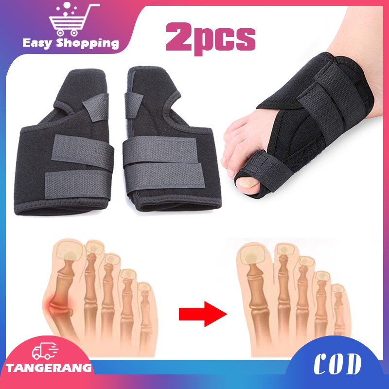 Bunion Corrector 1 Pasang Pelindung Jari Kaki Bunion/Korektor Jari Kaki Bunion Hallux Valgus