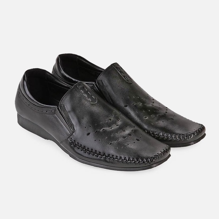 Guin Casalini Sepatu Slip Semi Moccasin Formal Cow Leather G-6080