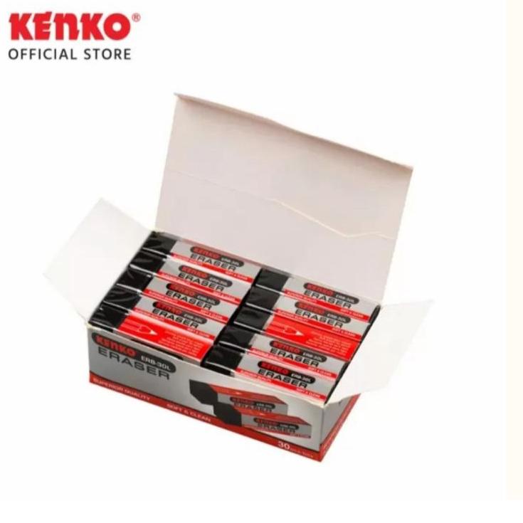 

[KiH ㊗] Penghapus Kenko Tanggung ER-30L Hitam ( 1 pak ) //Koleksi bulan ini