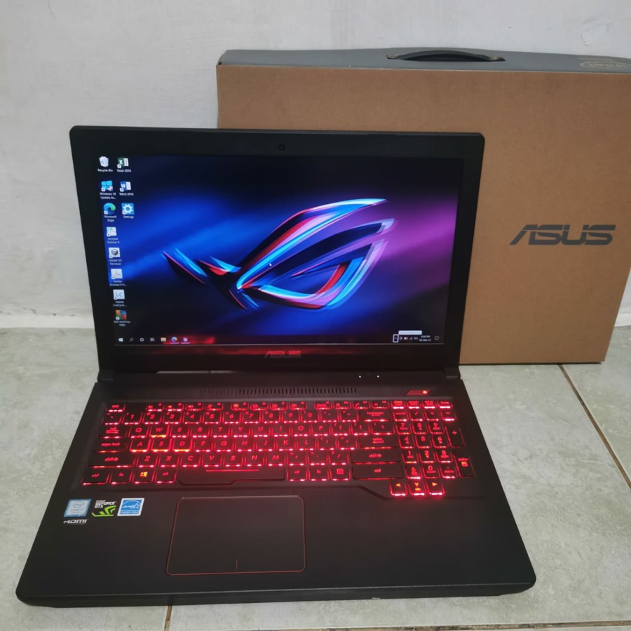Laptop Asus Core i7-7700Q Asus FX503V Vga Nvidia Geforce 4gb Ram 8gb