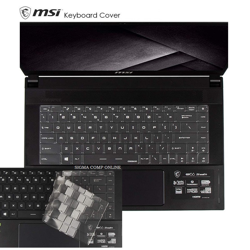 MSI TPU Keyboard Protector Summit E14 E15 - Cover Pelindung Keyboard Laptop