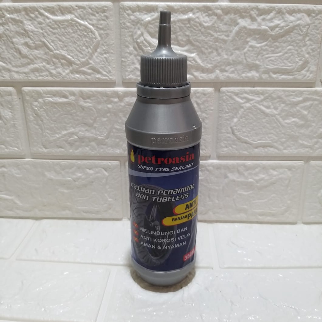 Cairan Ban Tubles Anti Bocor Petroasia 350ml.. Tambal Ban Tubles Anti Bocor