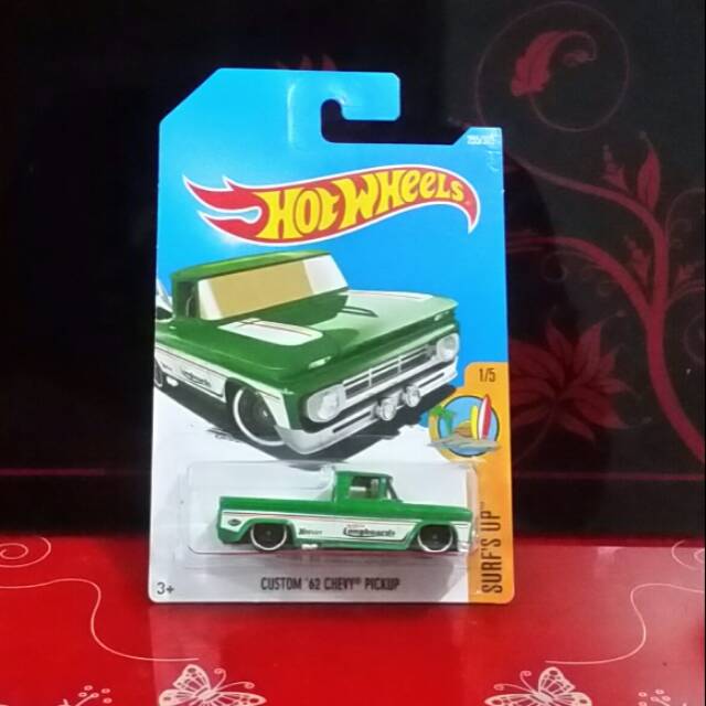 Hot Wheels CUSTOM 62 CHEVY PICK UP