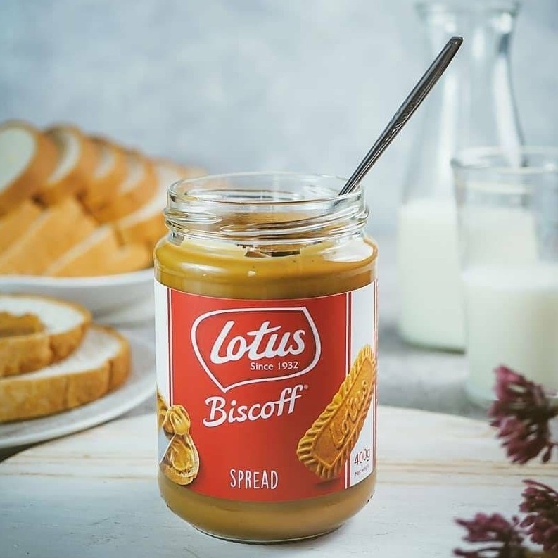 Lotus Biscoff Smooth Spread 400 Gram | Selai Biskuit Premium Speculoos