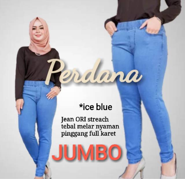 Celana kerja wanita jeans size 28 - 42