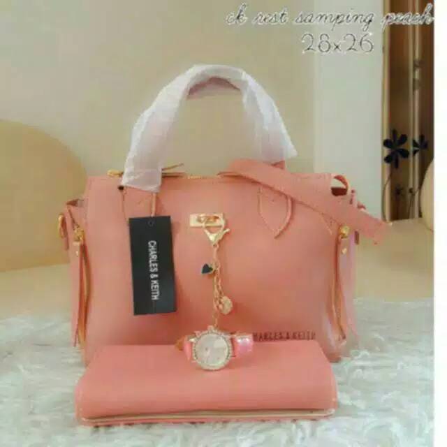 Tas paket 3in1 tas selempang model import fashion korea