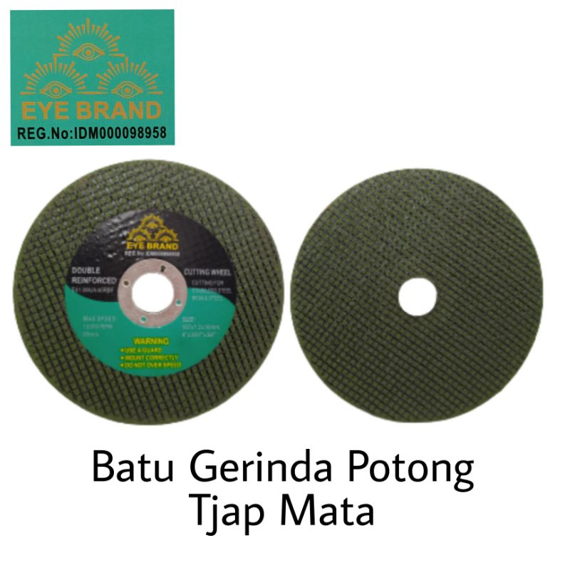Batu Potong Gerinda Gurinda Cutting Disc Tjap Mata