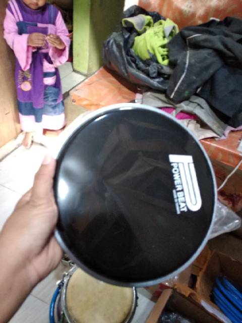 Mika powerbeet ukuran 8 in untuk darbuka dumbuk dll