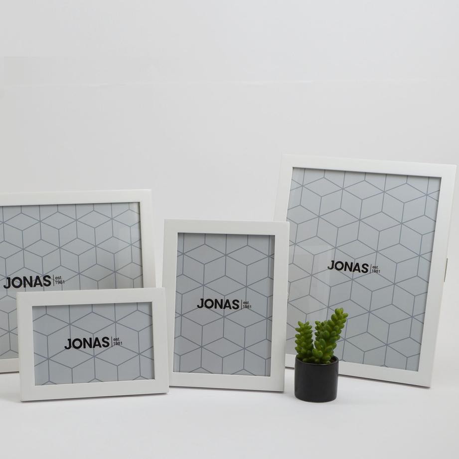 Dedulf set JONAS Bingkai 8R Putih - Frame Foto E02WP