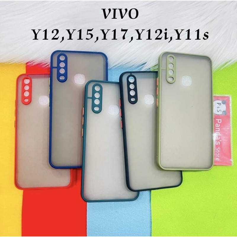Case Vivo Y12 / Y17 / Y15 / Y12i My choice Polos + Ring Kamera / Pelindung Kamera (PsS)