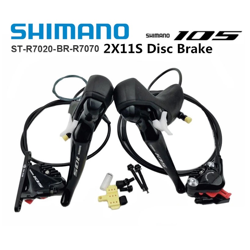 BRIFTER SHIMANO 105 ST-R7020 - BR-R7070 Hydraulic Disc Brake Shifter Brifter - Brake Caliper