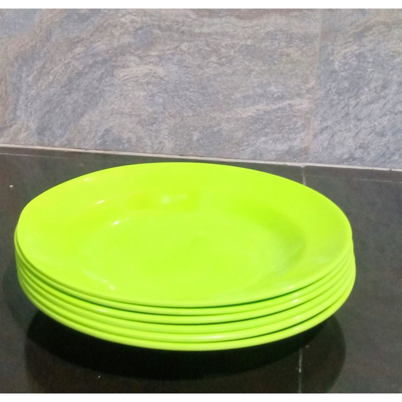 6 PCS Piring Melamine Singa Singi Standar SNI