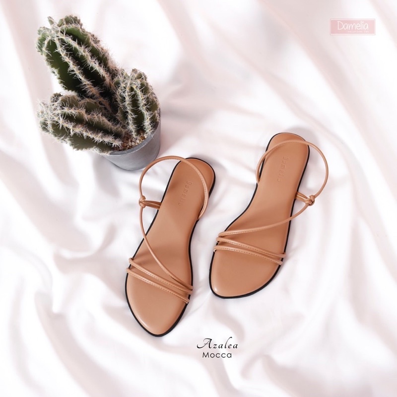 [PRELOVED] AZALEA SANDAL DAMELIA MELSTORE MOCCA UKURAN 41