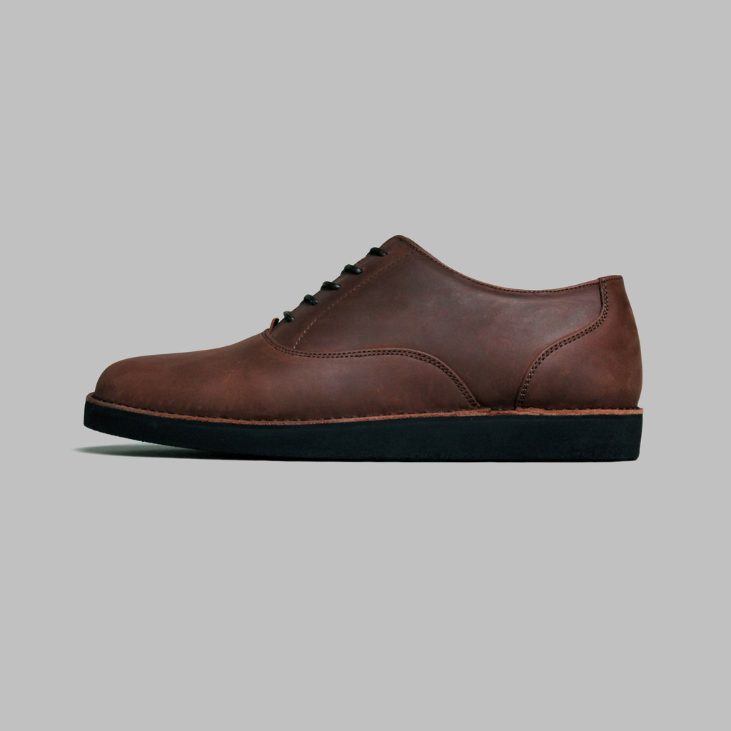 ARTAP Footwear - Sepatu Kulit Asli Pria - Flexton CH Brown