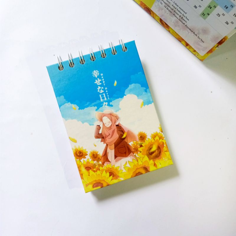 

Notebook / Journal Muslimah Himawari Spiral Size A6