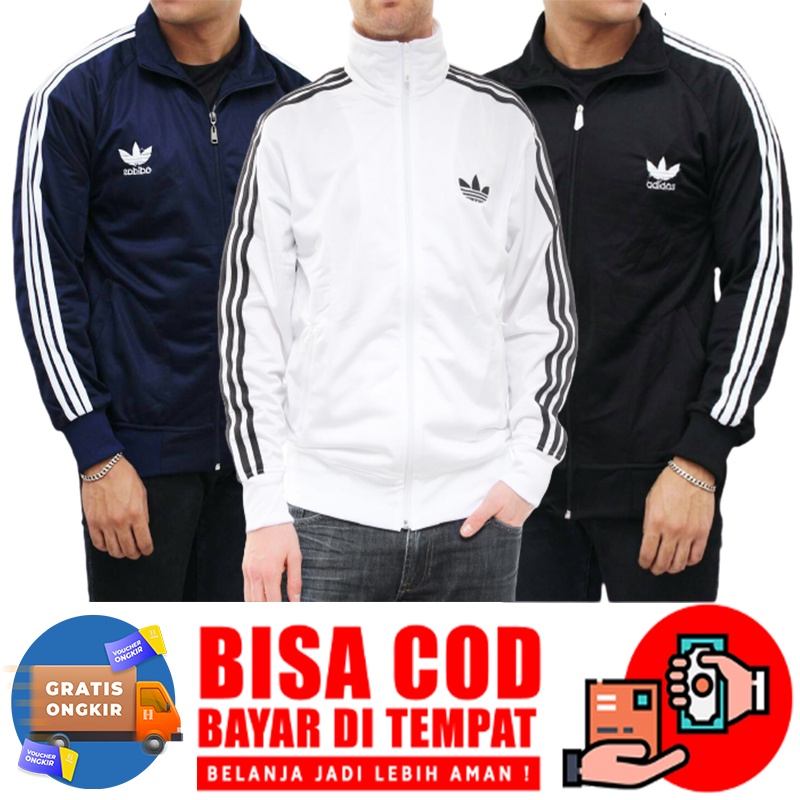 AKUSUKA.CO JAKET TRAKTROP ADIDAS / JAKET PARASUT ADIDAS / JAKET PARASUT APPAREL ADIDAS