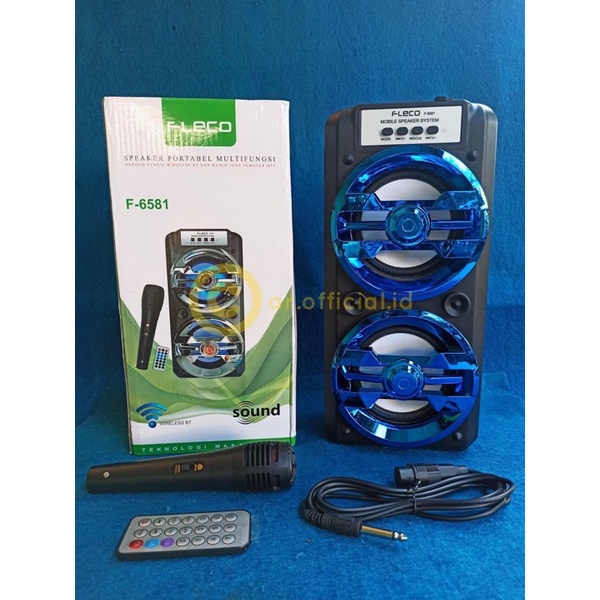 Speaker bluetooth Fleco F-6581 (Baru)