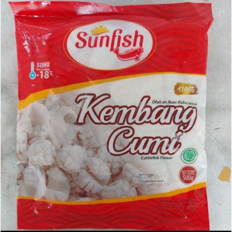 

Kembang Cumi Sunfish frozen