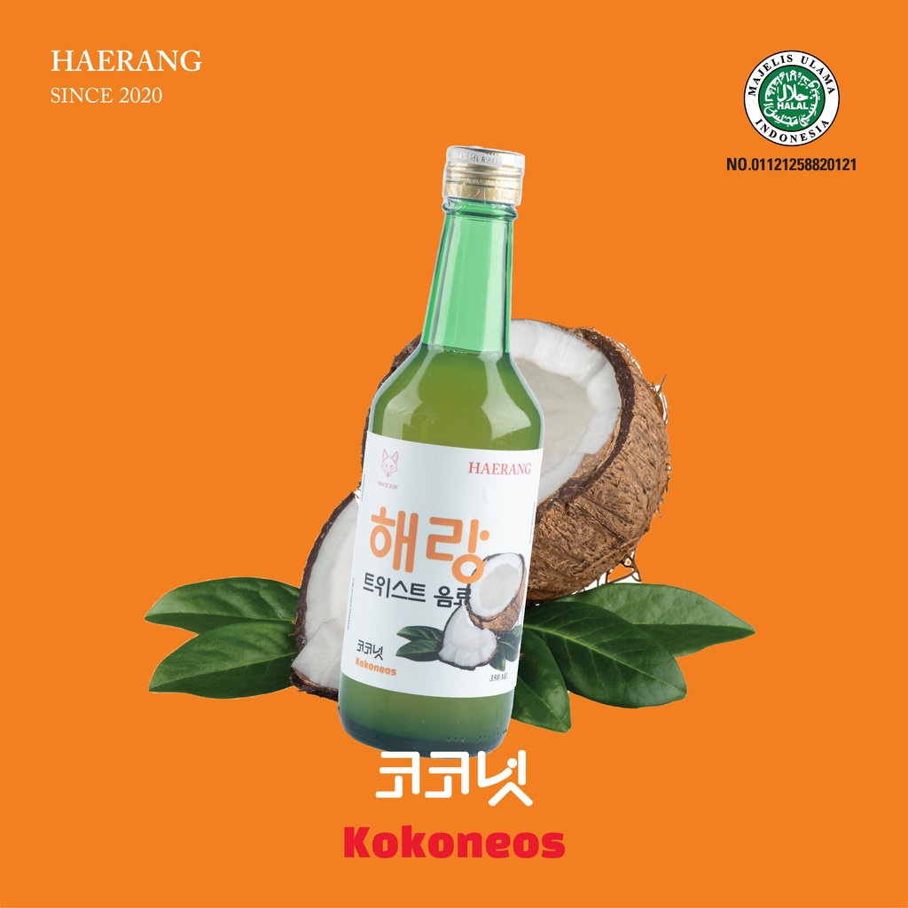 

Soju Halal / Korean Twist Drink Kokoneos (Kelapa)