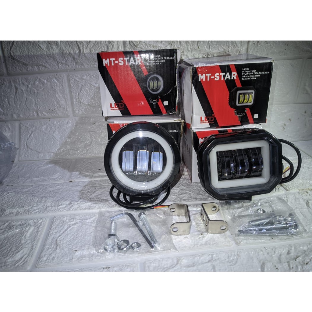 LAMPU TEMBAK MOTOR MOBIL CWL 3 LED 30 WATT