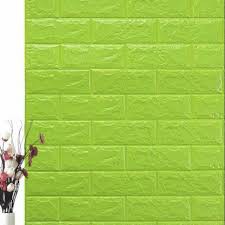 (150GR) SHENAR WALLPAPER DINDING FOAM BATU BATA UK 70 X 77CM /WALLPAPER STIKER DINDING 3D KAMAR TIDUR RUANG TAMU