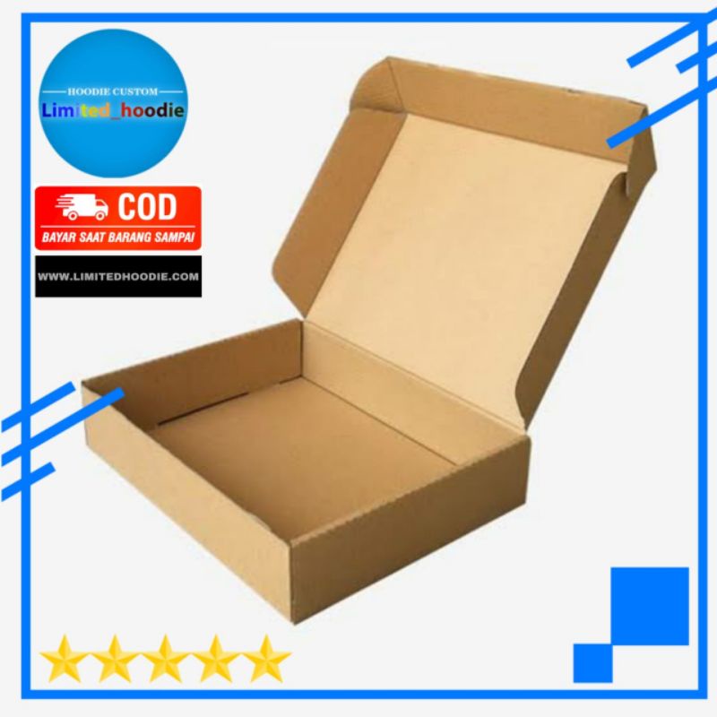 

Packaging Kemasan Box Kardus Hoodie