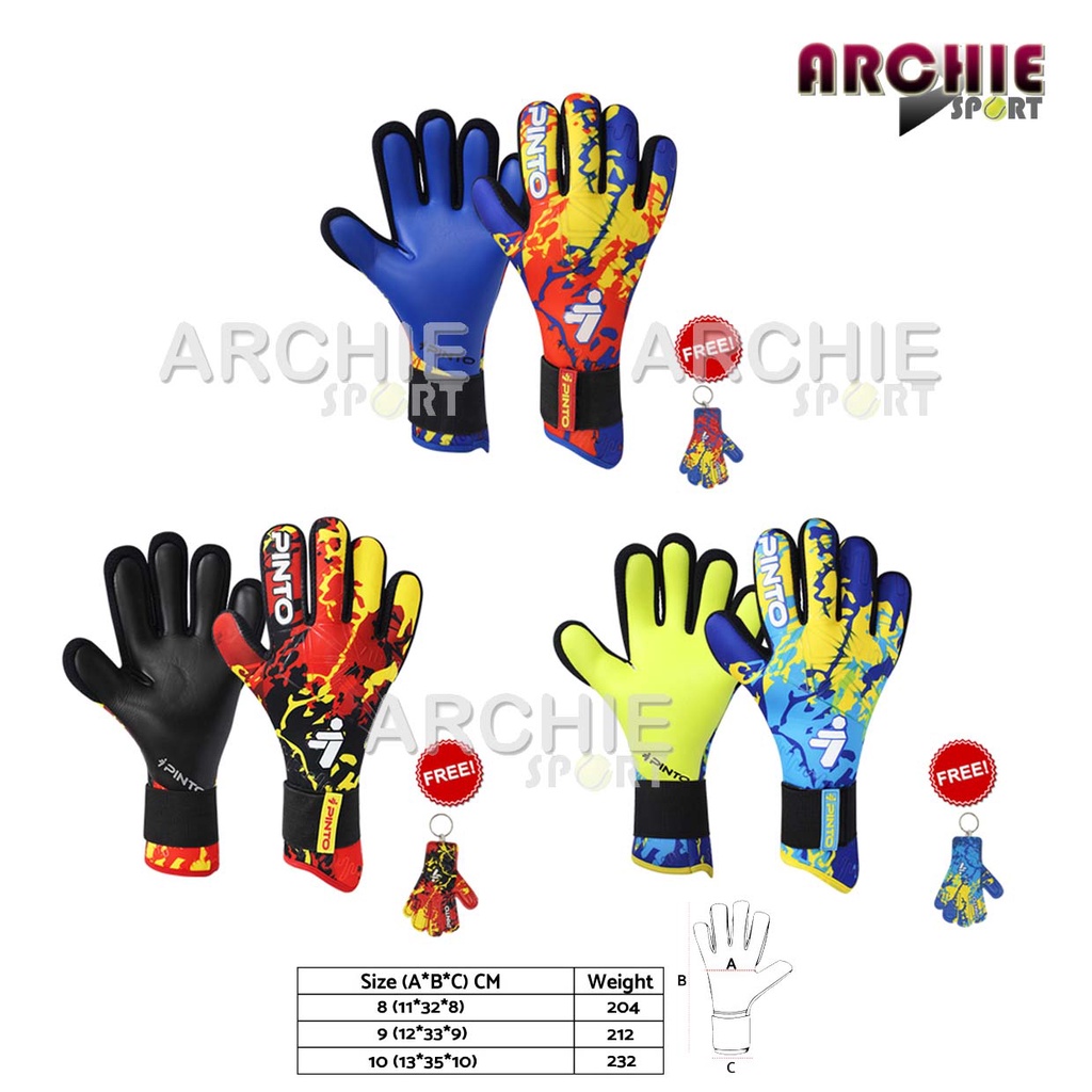 Sarung Tangan Kiper PINTO NEUER GoalKeeper GK Glove Senior