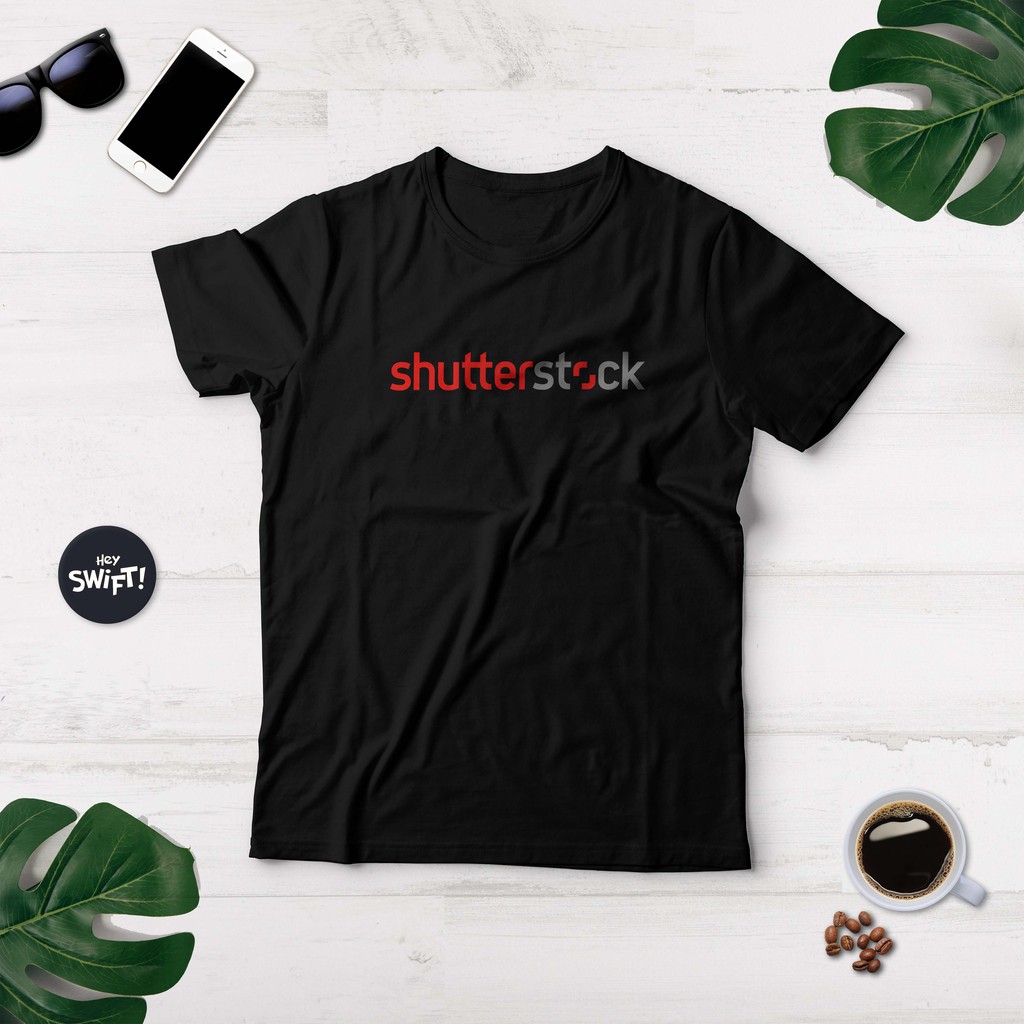 KAOS SHUTTERSTOCK CONTRIBUTOR T-SHIRT FREELANCE GRAPHIC DESIGN BAJU DISTRO