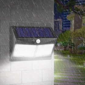 Lampu Solar Panel Sensor Gerak Outdoor Waterproof 108 LED Cool White 1 PCS - SJ025 -