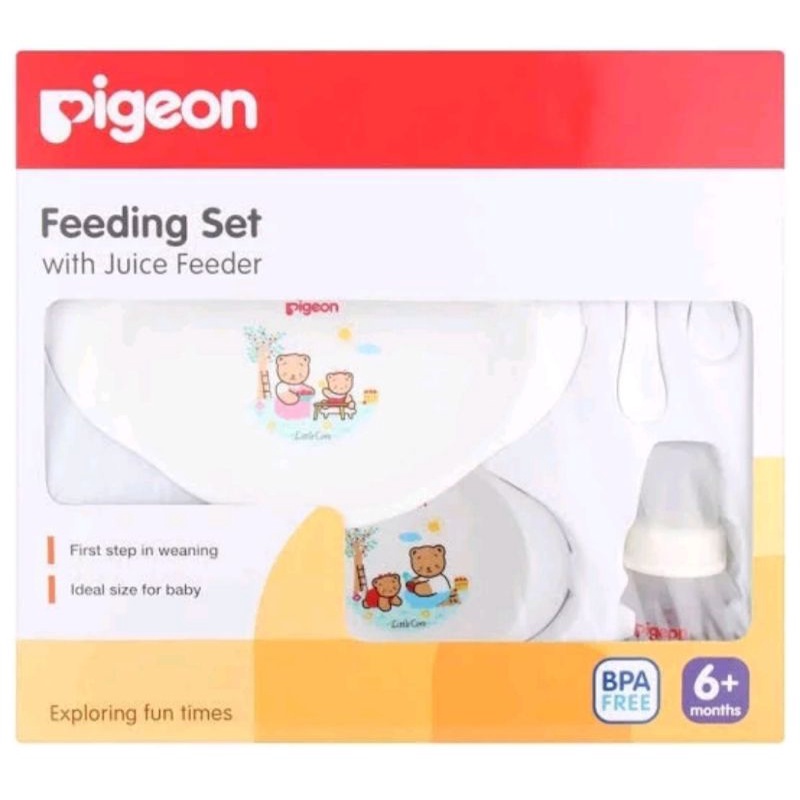 pigeon feeding set juice