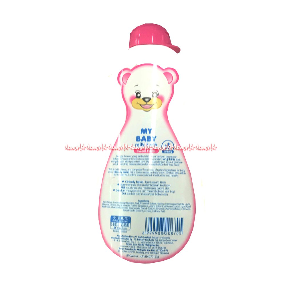 My Baby Milk Bath Sweet Floral 200ml Soft &amp; Gentle Sabun Mandi Bayi Mybaby Milkbath Milk &amp; Oat Milk &amp; Vitamin E