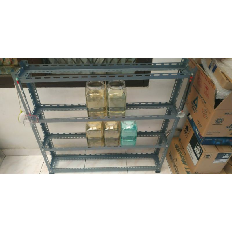 besi siku lubang 3,5x3,5x1mm