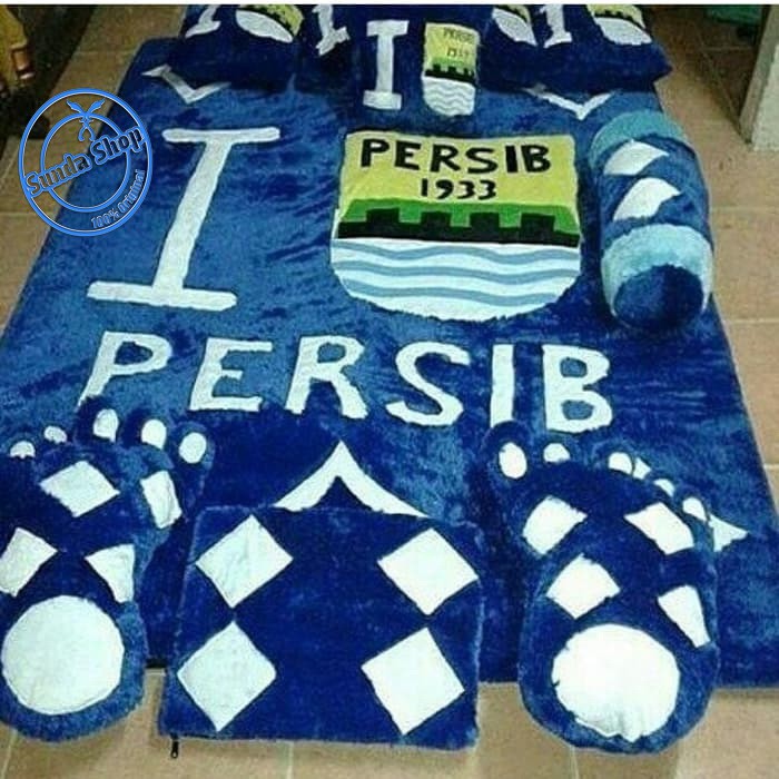 Kasur Karpet Karakter Tim Sepak Bola Handmade Fullset