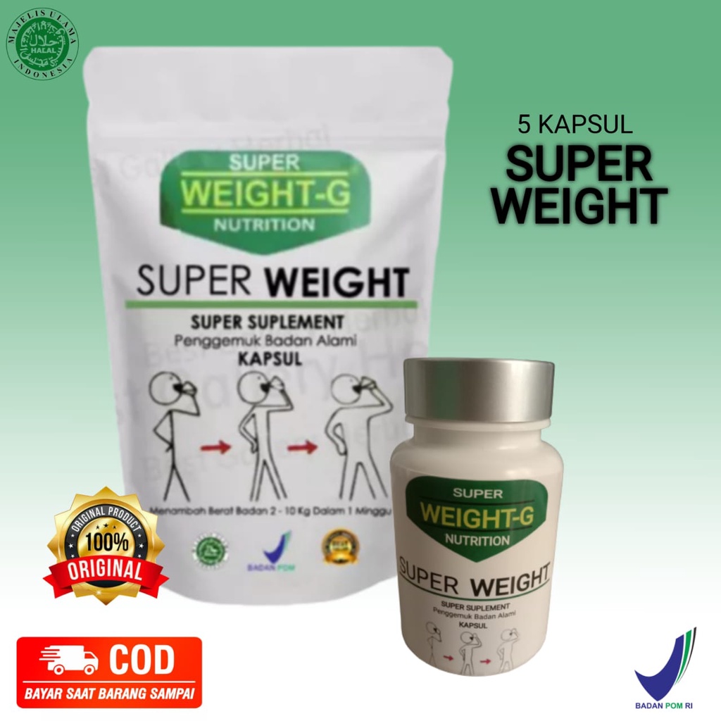 SUPER WEIGHT GAIN OBAT PENGGEMUK BADAN